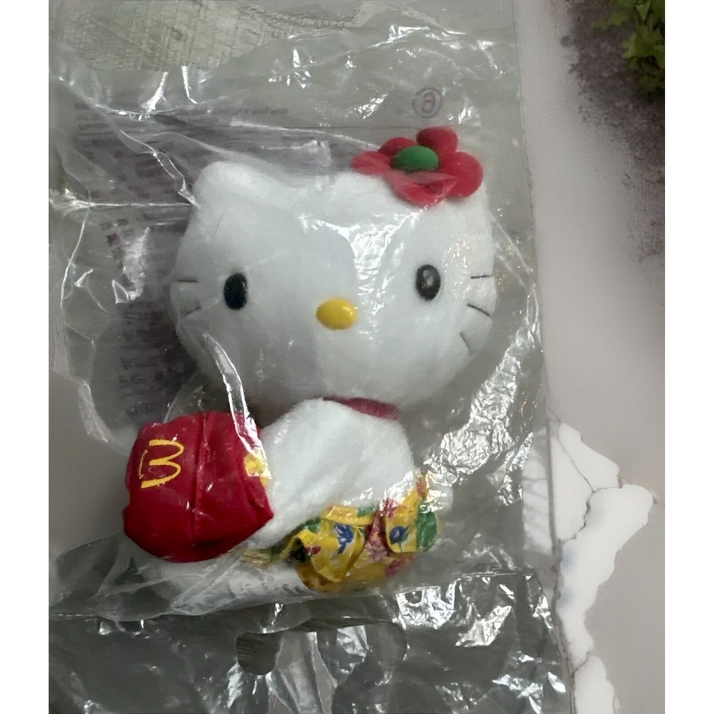 1999 HELLO KITTY Dear Daniel SWIMMING SUIT 6" Plush‎ McDonalds RARE New Sealed